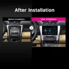 Bil DVD Stereo 10,1 "2din Quad Core GPS Multimedia Player Head Unit Android för 2015-2017 Toyota Camry Bakre kamera