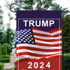 DHL Trump 2024 Флаг Мага Каг Республиканский Американские флаги Анти Байден никогда не Байден Президент Дональд Смешная Кампания Сад Баннер Eaa4399
