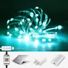 Strings 200LED RGB Guirlandes lumineuses de Noël avec télécommande intelligente Bluetooth App pour la décoration extérieure Éclairage de vacances