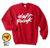 DAFT PUNK Stampato Felpa Felpa Cool Electronic House Music Alive Dance DJ Felpe Felpe Crewneck Unisex Altri colori A207