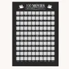 100 Movie Scratch Off Poster Must To See Films Top Films Of All Time Bucket List Pour Couple Gift Unframed Decor Home Wallpaper 210705