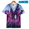 Summer Fashion Tshirt Baseball Jersey Anime 3D Drukowana Oddychająca T-Shirt Odzież Hip Hip 043