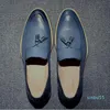 MENOS MOGINHAS DE Couro Sapatos Retro Designer de Luxo Dirigindo Sapatos Casuais Homens de Alta Qualidade Brown Espadrilles Marca Estilo Britânico