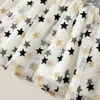 Summer Toddler Girl Lace Stars Splice Dress 210528