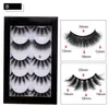 5Pairs Mix Style Faux 3D Mink Eyelashes Soft False Eyelash Natural Thick Long Curl Cruelty Free Eye Lashes Extension Makeup Handmade