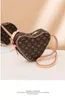 Totes 2021 Women's Heart-shaped Crossbody Handbag, Classic And Stylish A1270