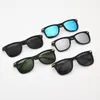 Color Raiebanity Classic Lens Brand Design Gradient Round偏光女性サングラスUV400 Glass Men's And Driving Sunshade Gogg Raies Ban J74C