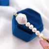 Fashion Baroque Natural Freshwater Pearl Hair Barrettes Clips