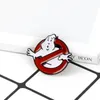 Ghostbusters Emalj Pin White Ghost Badge Brooch Bag Clothes Lapel Pin Cartoon Fun Movie Jewelry Gift for Fans Friends3052313