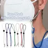 Face Mask Adjustable Lanyard Adjustable Face Mask Extension Lanyards For Adult Kids Safety Mask Clip Holder Hanging Neck Lanyards DAF300