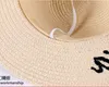 Chapéus femininos de praia com aba larga, chapéu de palha de sol UPF50 para viagem dobrável verão UV cap5684704