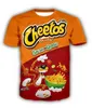 2022 Cheetos Puffs Funny 3D Print Causal Odzież Nowa Moda Mężczyzna / Kobiety Zipper Bluzy / Bluzy / Bluza / Koszulka / Koszulka / Kamizelki / Spodnie / Spodnie A465