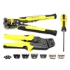 Professional Wire Crimper Stripper Cable Cutter Automatic 4 In 1 Multifunktionell terminal Stripping Crimp -tång verktyg