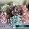 Stor välgjorda Nordic Style Hydrangea Flower Heads Silk Konstgjorda Blommor DIY Projekt Tillbehör Vit Flores1 Fabrikspris Expert Design Kvalitet Senaste Style