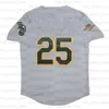 Retro Baseball 1989 et 1990 Maillots gris 33 Jose Canseco 43 Dennis Eckersley 51 Willie McGeeb