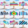 150 * 75 cm Mikrofibry Square Beach Ręcznik Materiał Tie Barwniki Seria dla dorosłych