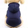 애완 동물 개 옷 따뜻한 강아지 의류 작은 개 의상 코트 복장 포켓 스포츠 스타일 스웨터 애완 동물 XS- XXL