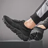 Top Quality Knit Womens Mens Running Shoes Black Blue Gray Outdoor Jogging Sports Trainers Sneakers Size 36-45 Code LX21-222