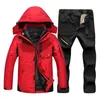 Skiing Suits Ski Jacket Men Warm Winter And Snowboarding Sets Male Waterproof Outdoor Climbing Jackets Pants Suit