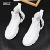 Batı Hops Erkekler Nefes Sneakers Vulkanize Botlar Erkek Sarı Siyah Örgü Günlük Çizmeler Tenis Masculino A32