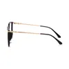 Moda Güneş Gözlüğü Çerçeveleri Anti-Mavi Ray Gözlük Erkekler ve Kadınlar için Tam Jant Optik Reçete Gözlük Gözlük Plastik Alaşım Boy S