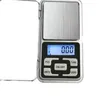 Mini Electronic Digital Scale Juwely Waage Waage Balance Pocket Taschen -Gram LCD -Anzeigskala mit Einzelhandelskasten 500G01G 200G001G 293 V8433173