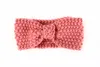 Kids Girls Winter Crochet Darm Beachbleds Baby Xmas Trubon Knot Knustband Band Barber Warmer Kids039S Princess Hair Accessori4085918