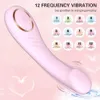 Massage 12 frequentie dildo vibrator sex shop nippel clitoral massager vrouwelijke masturbator g-spot vagina stimulator seksspeeltjes voor paar