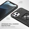 Finger Ring Stand Phone Cases For iPhone 12 11 Pro Max XS XR 7 8Plus Samsung S20 Ultra Note20 Shockproof Hybrid Armor Cover