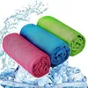 new90*30cm Ice Cold Towel Summer Cooling Sunstroke Sports Exercise Yoga Towels Scarf Quick Dry Soft Breathable Towel Sport Supply EWF6110