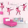 벽 스티커 벽화 홈 장식 로맨틱 나비 꽃 자전거 리본 소녀 벽 침실 기숙사 집 T2I53170
