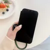 Mode Leder Mini Beutel Umhängetasche Geldbörse Damen mit Kette für iPhone 13 12 11 Pro Max Hüllen Leder Handytasche Lanyard 2752369