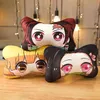 Devil's Blade Anime Car Neck Pillow Demon Slayer Kimetsu Nej Yaiba Manga Tanjirou Nezuko Cartoon Cute Cushion Pillow Decoration 211110