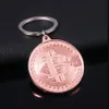 Altre arti e mestieri Portachiavi Bitcoin Music Band Portachiavi Ciondolo Collezione di gioielli da donna e da uomo Ciondolo chiave per auto regalo