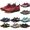 2021 Four Seasons Five Fingers Sports shoes Mountaineering Net Extreme Simple Running, Cycling, Hiking, green pink black Rock Climbing 35-45 color82