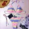 2022 Designer Bikinis Set Купальники Женские Пляжные Купальники Сексуальные Купальники Плавает Бикини Нижнее белье 2 шт. Купальник Женская роскошь