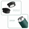 Chá Infusor Vácuo Thermos Garrafa 450ml Copa Isolada Viagem Home Office Termos Parede Dupla 304 Tumblers de Aço Inoxidável 210615