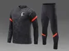 SC Freiburg men's Tracksuits outdoor sports suit Autumn and Winter Kids Home kits Casual sweatshirt size 12-2XL