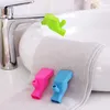 Kökshandtag Faucet Extender Gummi Elastic Nozzle Guide Barn Vattenbesparing Tap Extension för badrumstillbehör