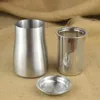 Kaffe te -verktyg Barware kaffefilter sikt pulver 304 rostfritt st￥l filter lukt kopp plockare hand sil