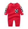 Spring Autumn Baby Rompers Baby Boy Clothes New Romper Cotton Newborn Baby Girls Kids Designer Lovely Infant Jumpsuits Clothing Set