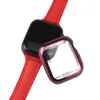 9 cores Electroplate Soft TPU Smart Watch Capas Corpo Full Full para um PP L E Iwatch Series 6 5 4 38 40 42 44 mm SmartWatch Protetor capa de pele de pele Hull GSZ504G