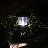Su geçirmez manzara bahçe güneş ışığı led açık post güverte kap sütun çit manzara lamba gece güvenlik dekor güneş lambası
