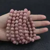 Bracelet en perles de pierre naturelle de 8 mm Yoga Perles de pierres précieuses Bracelets extensibles en cristal de guérison pour hommes Femmes Bijoux de mode volonté et sable