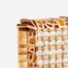 Hot Selling Ver2022Sace High-end Sieraden Dames Gouden Medusa Head Square Earrings 2021 Nieuwe eenvoudige letters Volledige Diamond Oorbellen Geometrische Oorbellen Vrouw