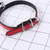 Cat Collars & Leads Adjustable Pet Collar With Small Bell Personalized For Dogs Puppy (Red)