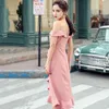 Summer Dress Women Elegant Irregular Backless Sexy Female Party Solid Spaghetti Strap es Woman Robe Femme 9333 210512