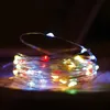 Fairy Lights Медный провод светодиодные огни Рождественские гирлянды Крытая спальня дома свадьба Новый год украшения аккумулятор