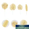 20Pcs Simulation Leaves Ornament Floral Picks Decor Gift for Banquet Party Home