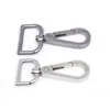 360 ° Metalen Silvery Swivel Trigger Snap Haken Kreeft Claw Sluitingen Grote Maat D Ring Sleutelhaak Haken Sieraden Bevindingen